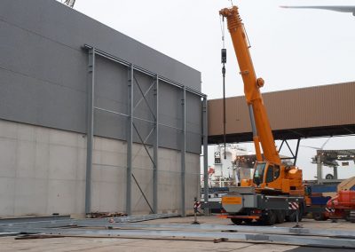 Kraanwerk - telescopische kraan bouw - industriebouw